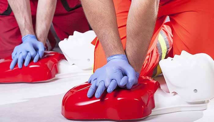 Online AED training