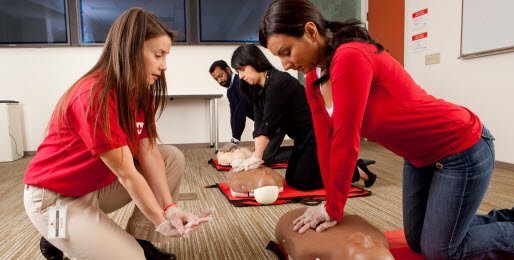 Online AED training